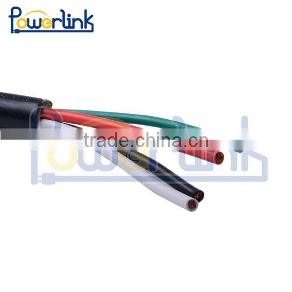 H50221 50Amp RV Cord With loose end,6/3+8/1,STW,30FT