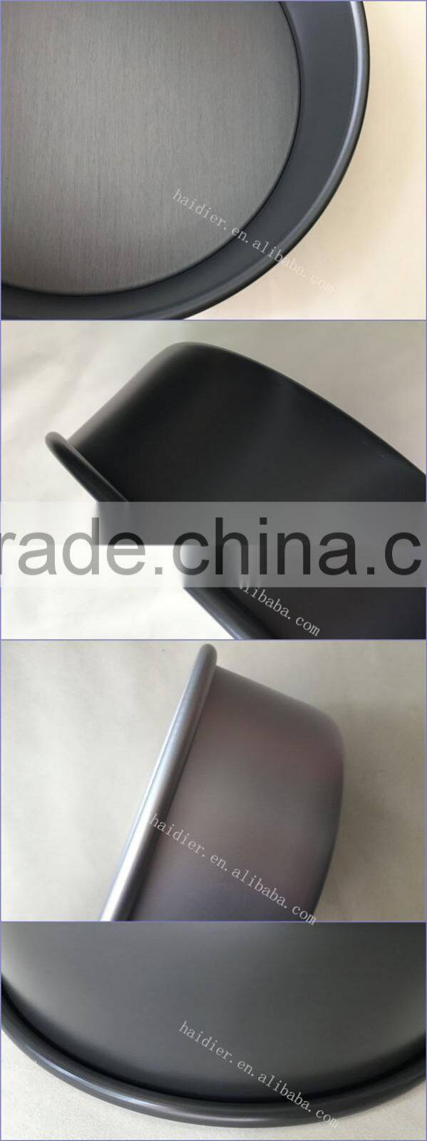 Non-stick removable round birthday cake mold alloy mould