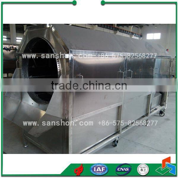 Sanshon Vegetable And Fruit Roller Washing Equipment