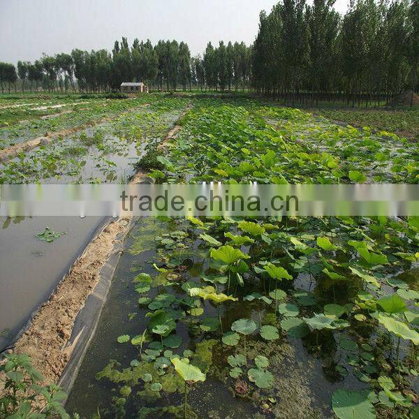 Swimming pool under ground cover/waterproof thick plastic liner/uv resistance woven membrane