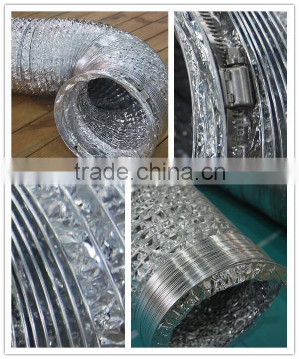 Hydroponics greenhouse ventilation inline fan duct,flexible air duct