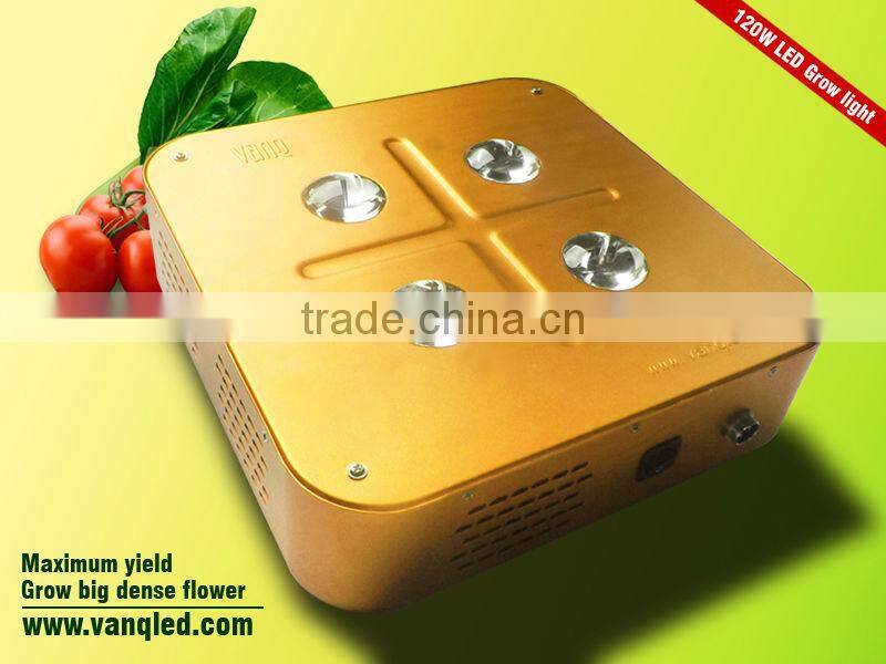 2016 new product 120w led grow light with full spectrum for folwers and fruiting