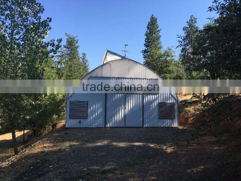 Corrugated plastic roofing sheets for greenhouse