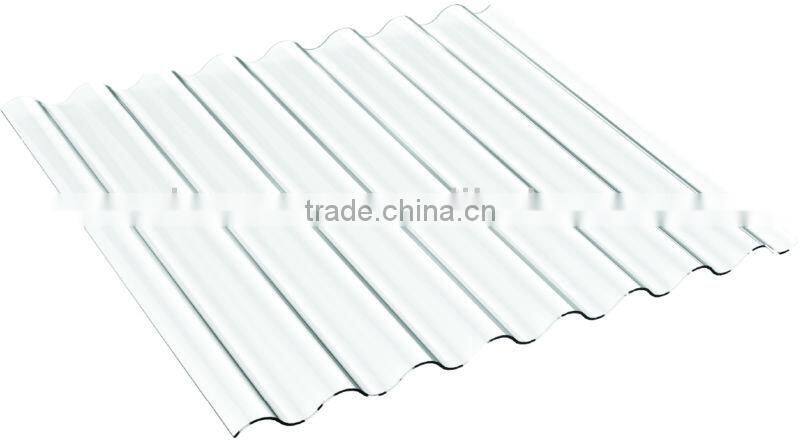 Circular Corrugated Greenhouse Polycarbonate Sheet (Valuview Clear ROMA)