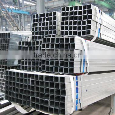 erw carbon pre galvanized square steel tubing gi Pipe 50X50