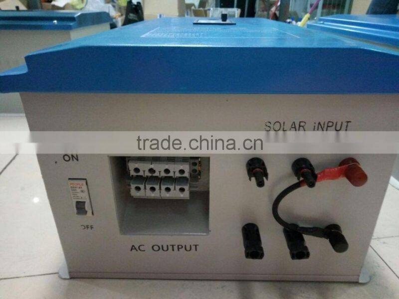 Rated flow discharge 30m3/h system voltage 300-750V DC MPPT controller solar water pump irrigation system