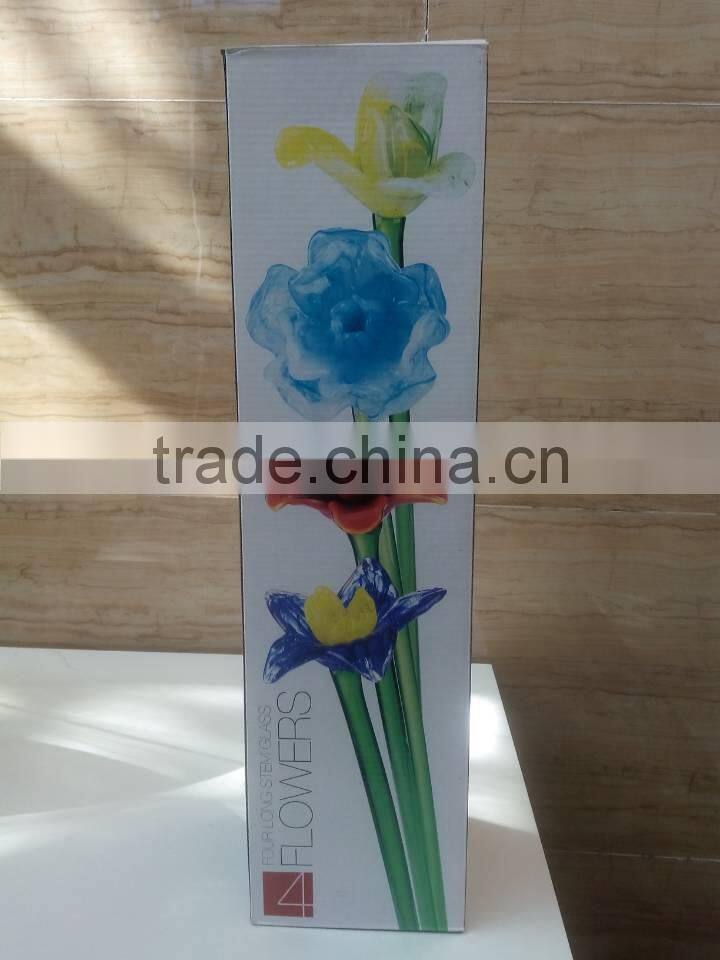 blue flower type China gift items wholesale wedding centerpiece