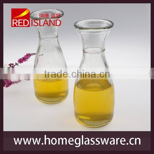 1 Liter Glass Carafe Juice Water & Wine Container for Home or Restaurant