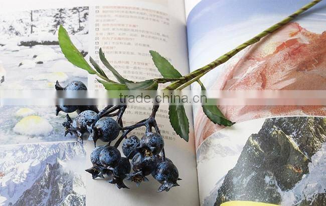 Christmas flower arranging accessories plastic little pomegranate decorative artificial flowers