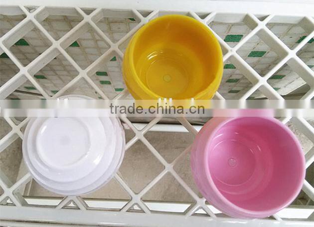 Colorized plastic large size plastic flower plant pot