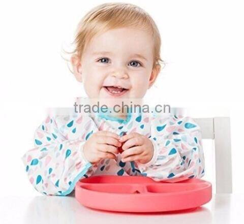 Silicone Grip Dish,Silicone Kids Strong Suction Base ,Feeding Plate