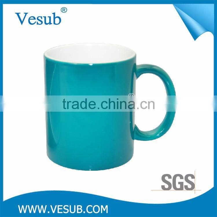 Alibaba Promotional Custom 11 Oz Sublimation Magic Color Changing Mugs