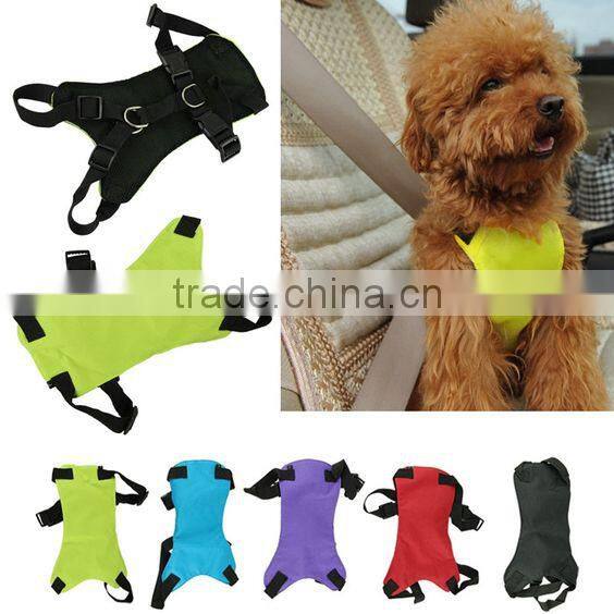 Adjustable Cat Car Seat Belt Harness