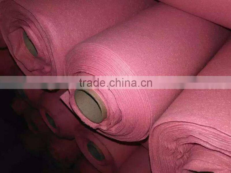 Oil absorption wool felt