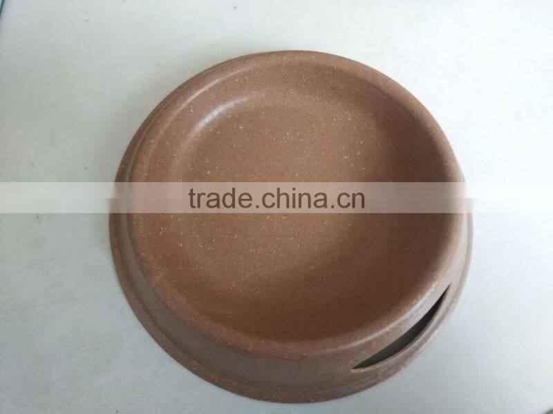 Hot selling bamboo fiber pet bowl