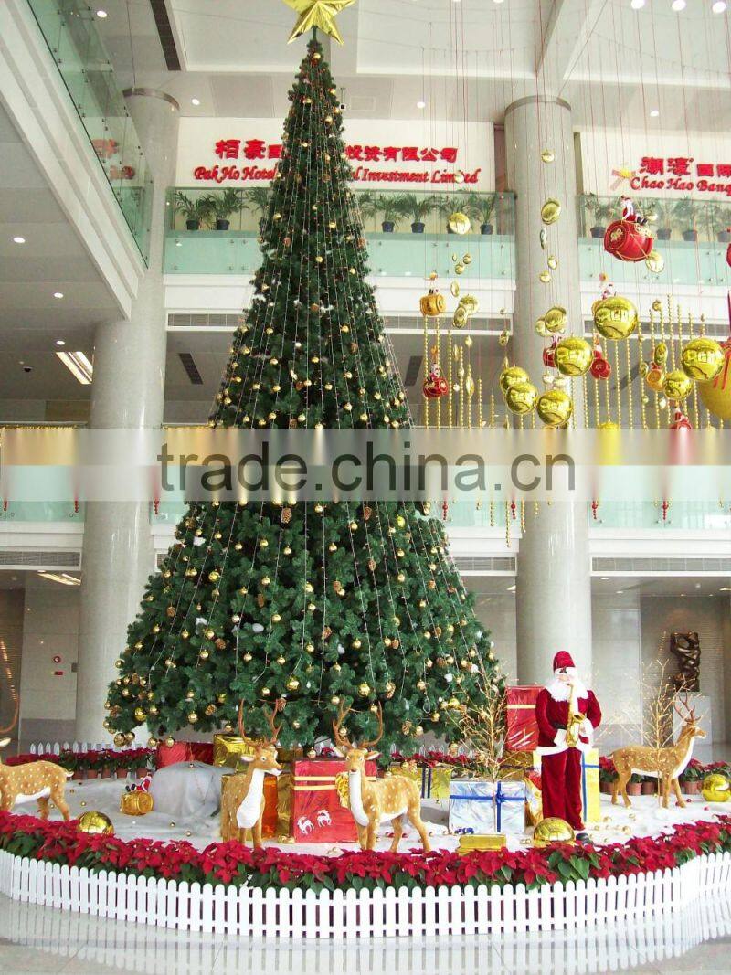 Artificial christmas tree ornament