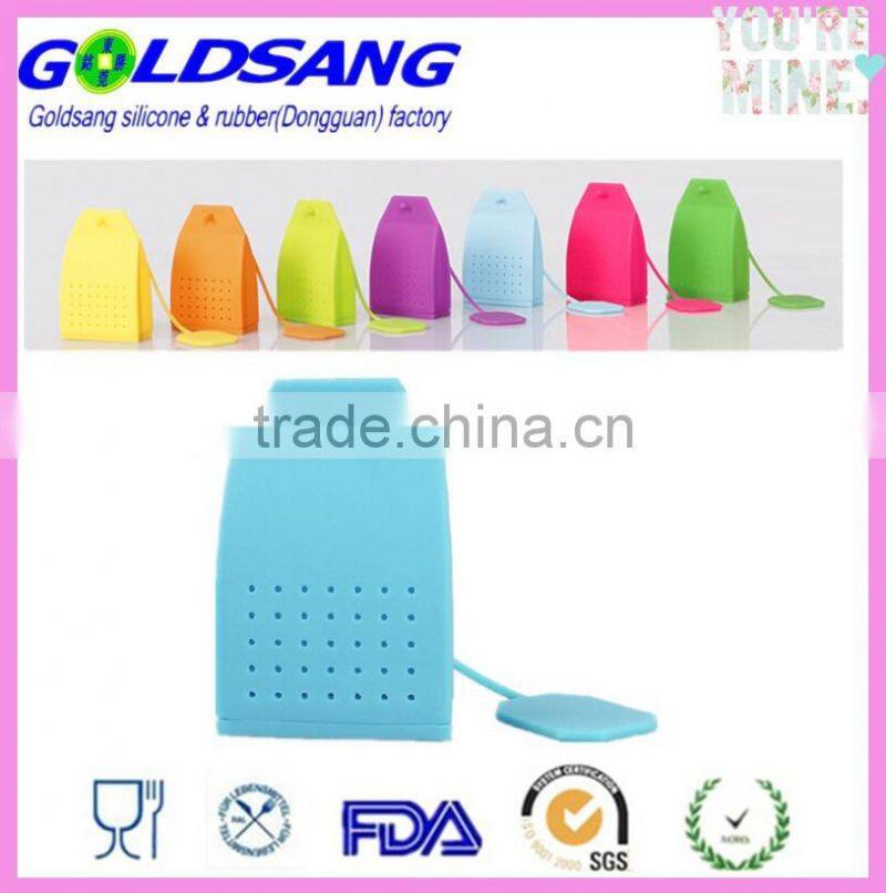 Silicone Reuseable Tea Bag, Tea Herb Leaf Filter Infuser Strainer