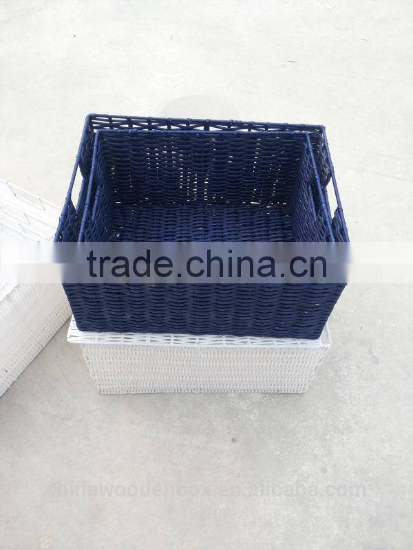 Wicker&woven basket for laundry
