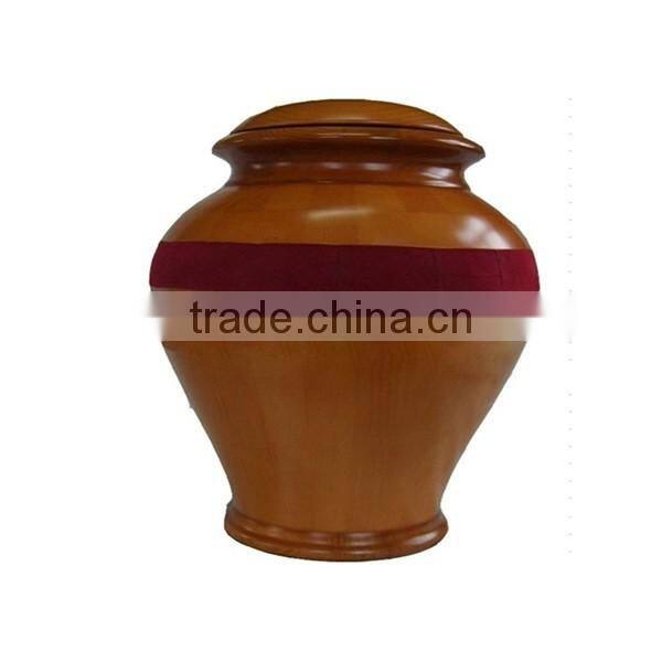 2015 cheapest bottle style wooden urns for ashes in funeral supplier