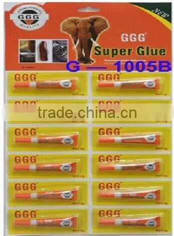 cheap Super Glue with cyanoacrylate adhesive