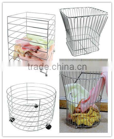 metal/stainless steel towel rack--hotel used towel basket