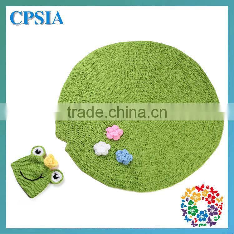 Handmade soft crochet animal knitted newborn warm hats