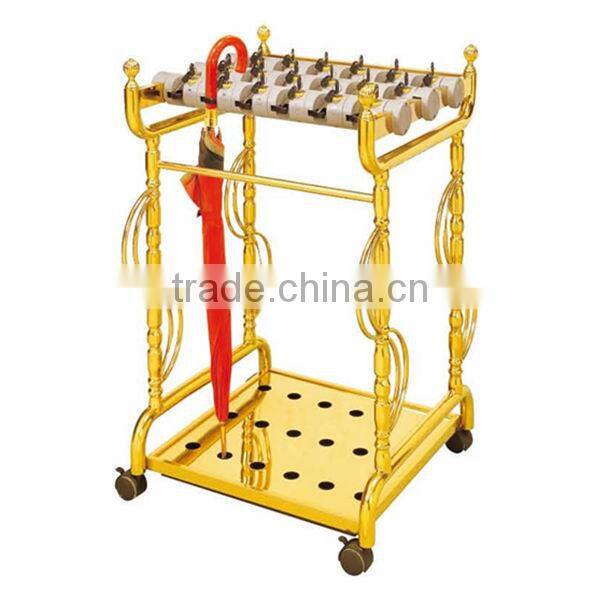 Hotel Amenities Removable Metal Circular Tube Umbrella Stand J15, Hotel Supplies&Maufacturing Umbrella Display Rack