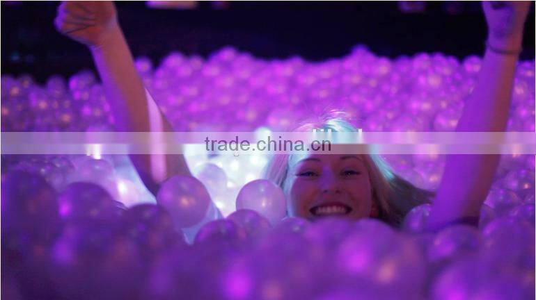 Water pool party decoration cheap plastic ping pong ball