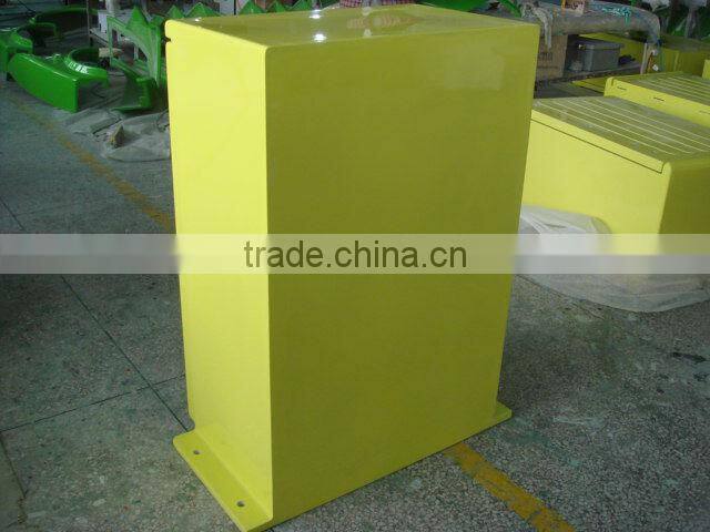 Fiber glass enclosure for battery