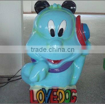 Excellent Quality Top FRP Material Game Machines Kids Coin Operated Rides LT-1050H