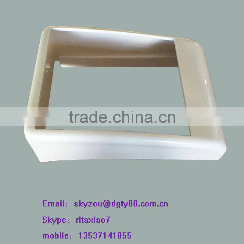 thermoformed vacuum abs plastic frame for machine