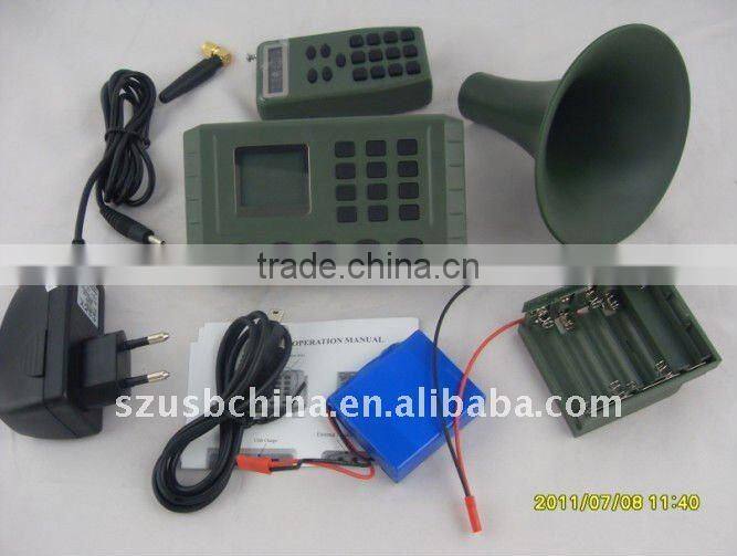 Bird hunting mp3 with timer and remote control