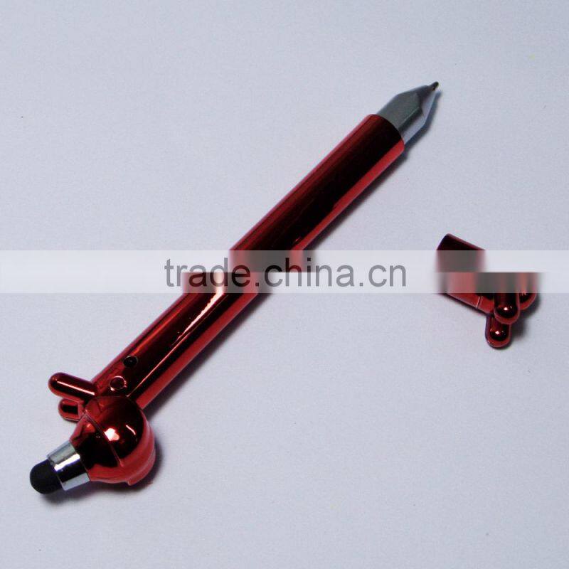 2014 new design promotional decoration dog shaped pen for smart board
