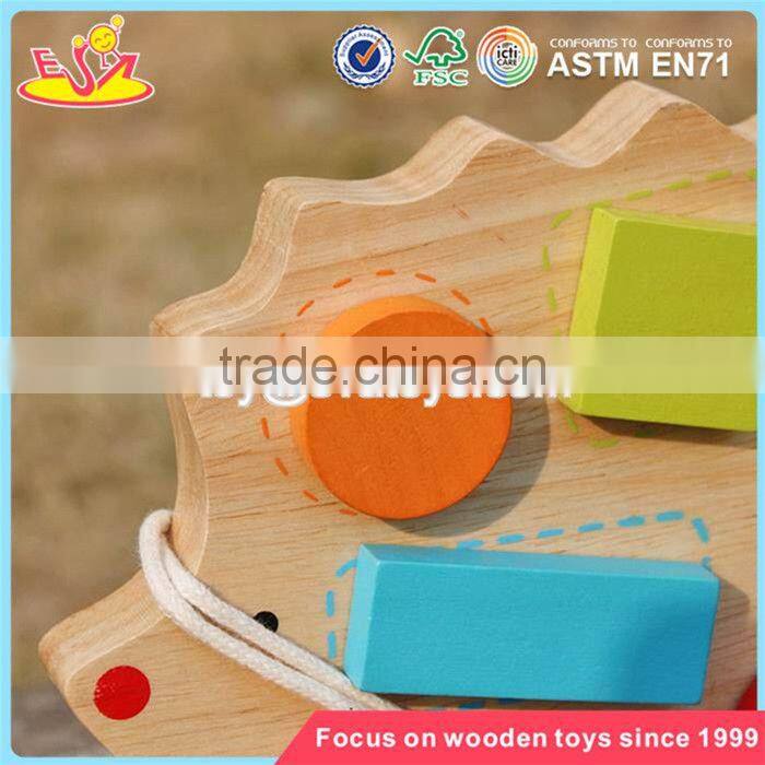 wholesale children animal toys wooden magnetic blocks top fashion kids wooden magnetic blocks W05B133