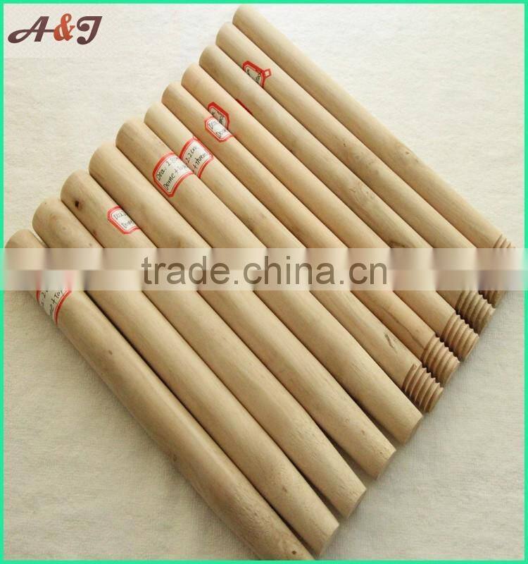 natural broom wooden handle short handle
