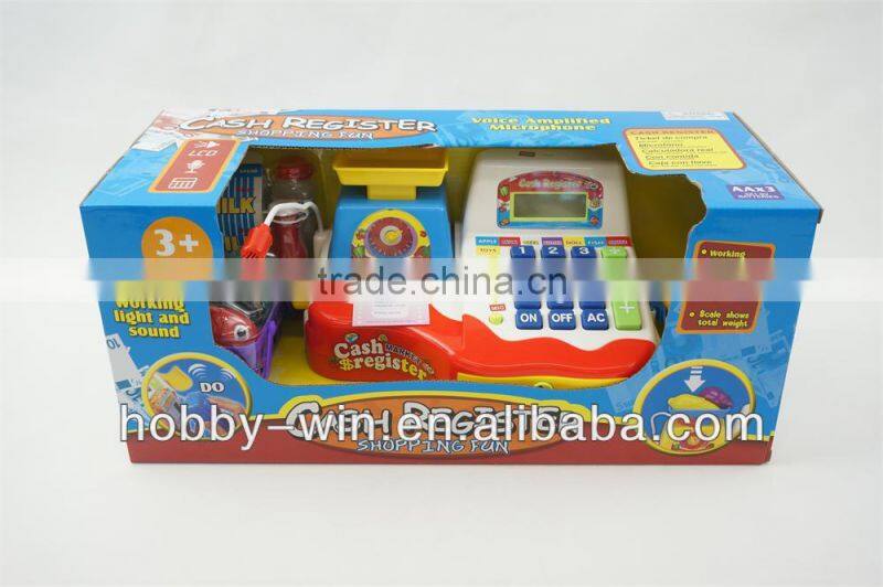 Battery Operated Interesting Baby Cash Register Toy With HJ001746 best selling toys 2014