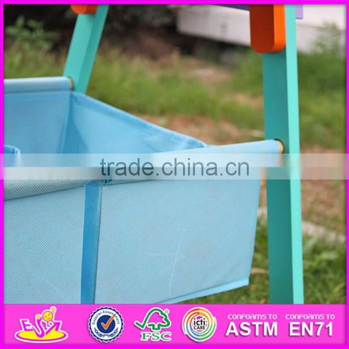 New wooden magnetic drawing board for kids,best sale wooden magnetic drawing board for toddlers W12B102-S