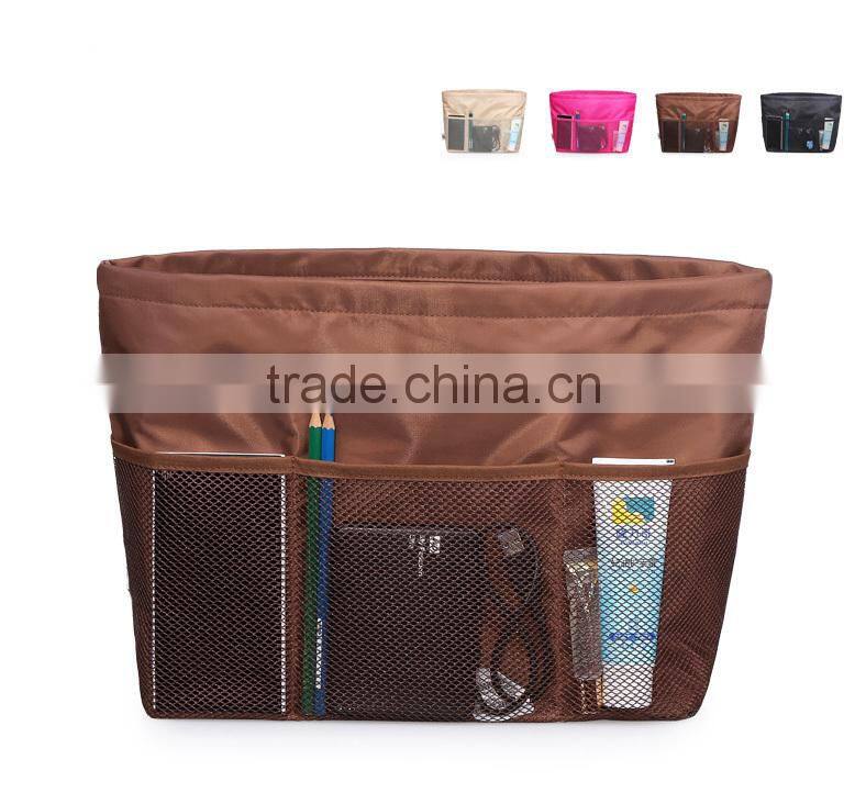 Hot sales storage handbag insert organizer bag