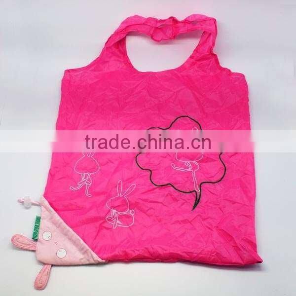 210D Cartoon Foldable Shopping Bag