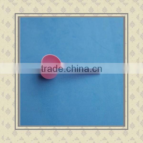 Custom wholesale promotional pink white plastic ice cream spoons/OEM your own design plastic spoons