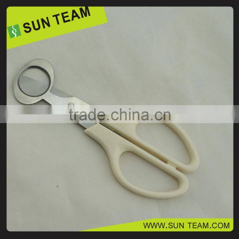 SK019 7-3/4" stainless steel quail egg scissors serrated edge scissors