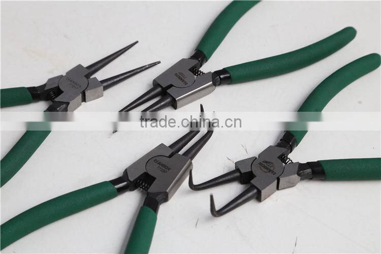 Professional 4Pcs Circlip Plier Set with Dipped Handle