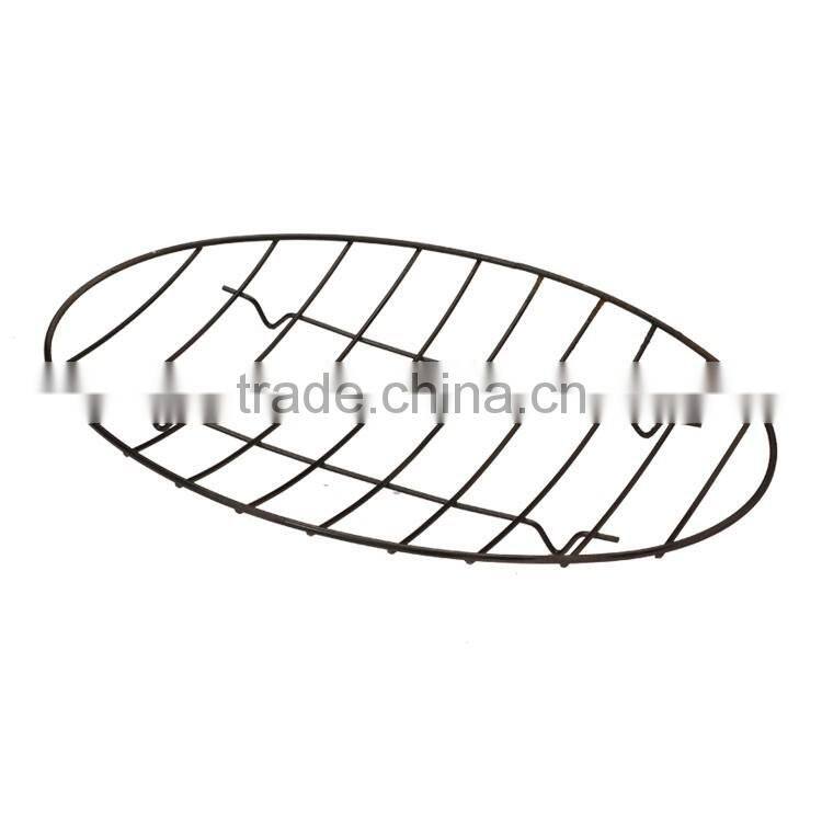 Non-stick bbq chicken roasting grill wire rack
