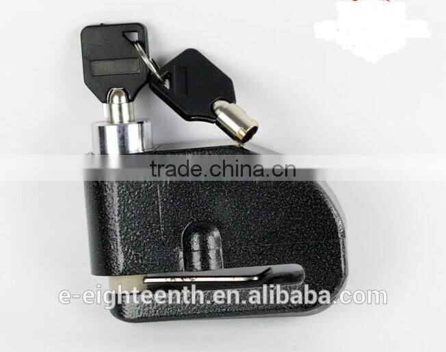 Motorcycle Bike Bicycle Cycling Lock Rotor Brake Wheel Lock Anti-Theft Safety Alarm