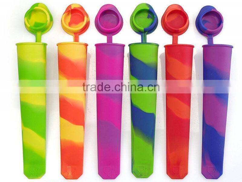 Bpa Free Silicone Popsicle Mold Ice Lolly Mold Ice Pop Maker Snack Ice Cream Mold