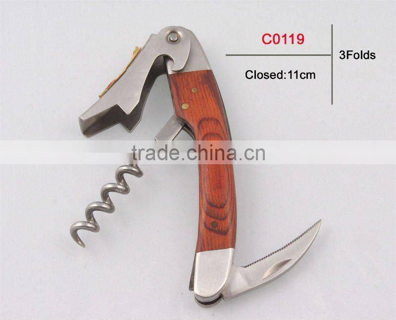 cheap bottle opener can opener wine opener metal bottle opener beer promotion cork remover(C0119 )