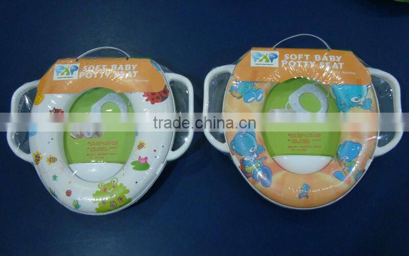 Full printing design Soft baby potty toliet seat factory