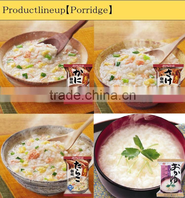 Various type freeze-dried instant food , small lot order available