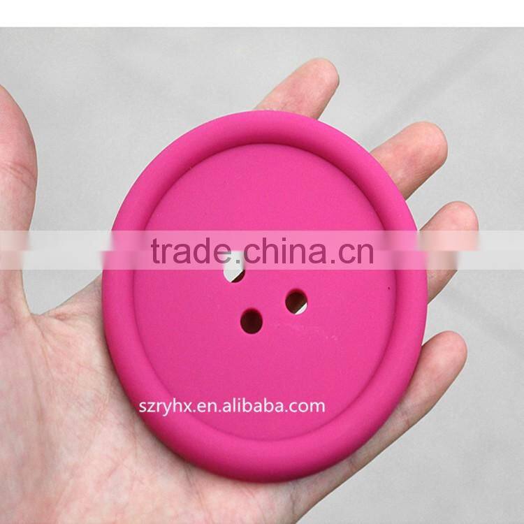 Heat Resistant Hot Pads Perfect Modern Home Decor Silicone Heat Resistant Coasters Cup Insulation Mat,