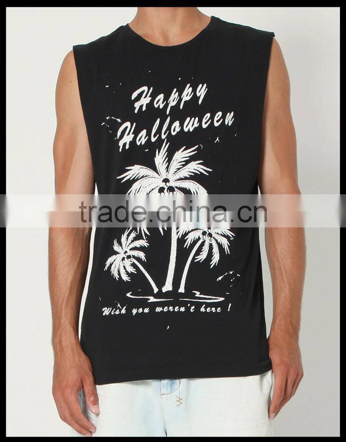 100% cotton fitness tank top manufacturer